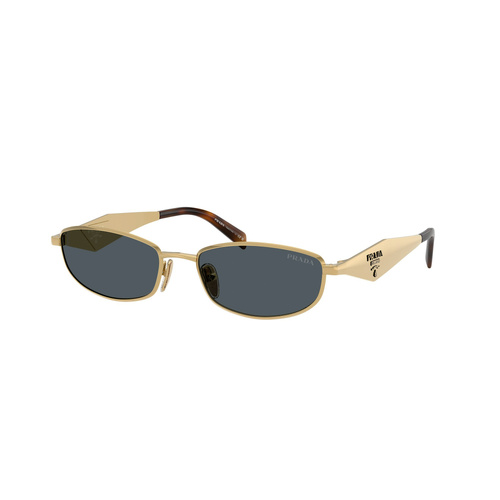Prada PRD51S 5AK70B-55 Gold / Dark Grey Lenses