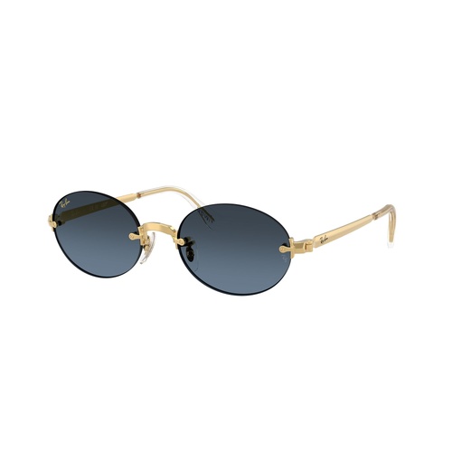 Ray-Ban RB3929 001/S2-54 Arista Gold / Blue Dark Grey Gradient Lenses