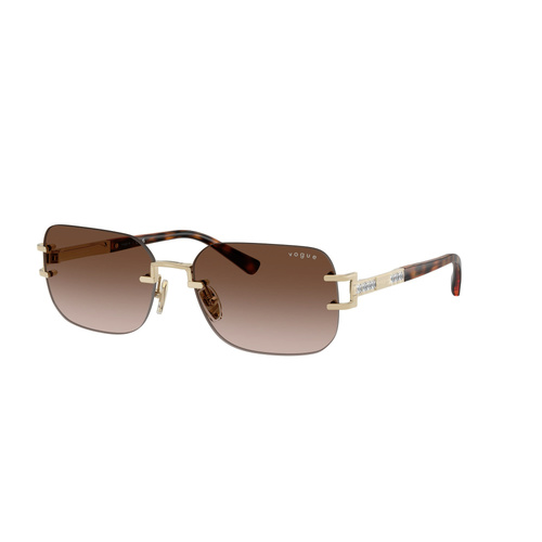 Vogue VO4367SB 848/13-58 Pale Gold / Brown Gradient Lenses