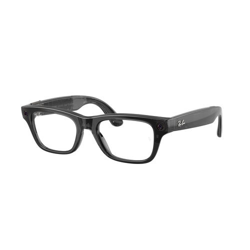 Ray-Ban x Meta (Gen 2) Blayzer Optics RW7001 8526-50 Transparent Black / Demo Lens Lenses