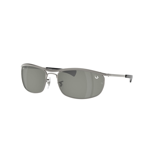 Ray-Ban x Star Wars RB3119M 928040-62 Olympian I Deluxe Gunmetal / Green Silver Mirror Lenses