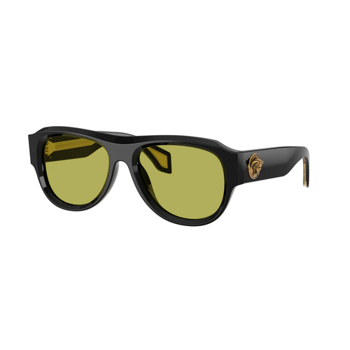 Versace VE4518U GB1/87-55 Black / Green Lenses
