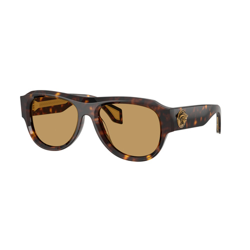 Versace VE4518U 108/73-55 Dark Havana / Brown Lenses