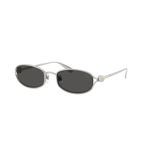 Burberry BE3177 100587-53 Silver / Dark Grey Lenses