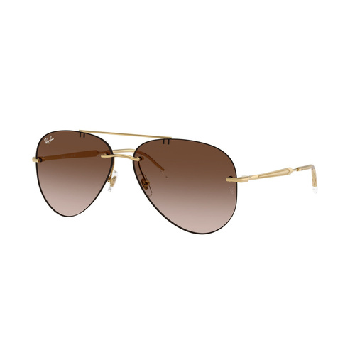 Ray-Ban RB3791 001/13-62 Arista Gold / Light Brown Dark Brown Gradient Lenses