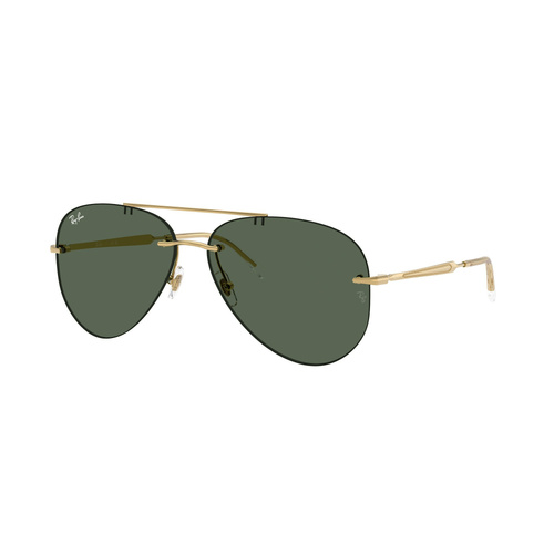Ray-Ban RB3791 001/71-59 Arista Gold / Dark Green Lenses
