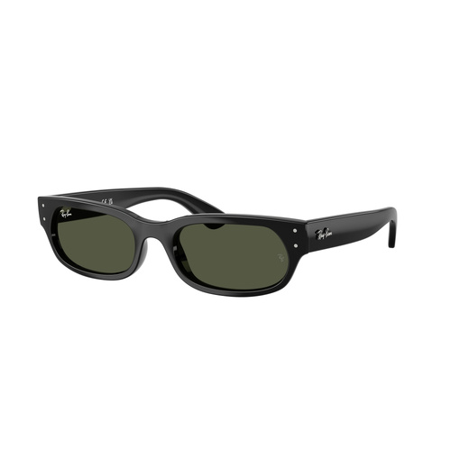 Ray-Ban RB2236 901/31-54 Black / Green Lenses