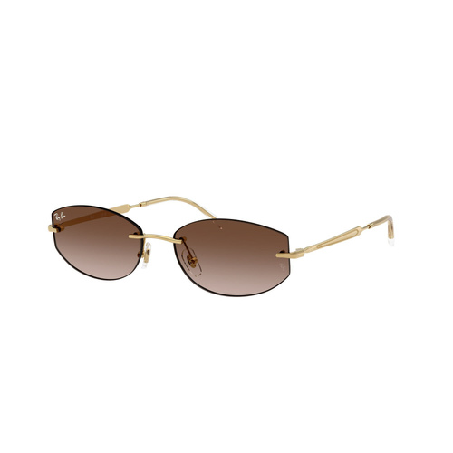 Ray-Ban RB3792 001/13-55 Arista Gold / Brown Gradient Lenses