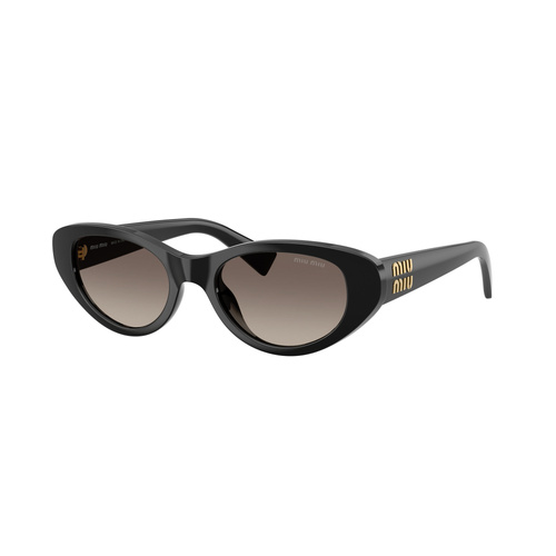 Miu Miu MUC03SU 1AB30S-51 Black / Grey Gradient Lenses