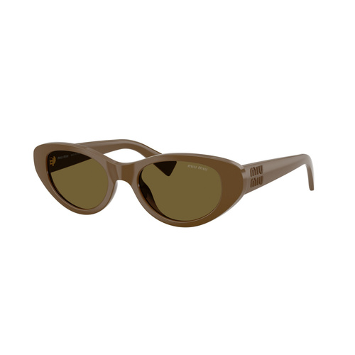 Miu Miu MUC03SU 23R09Z-51 Military Green / Dark Brown Lenses
