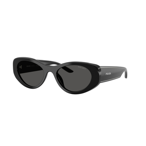 Prada PRD23SU 16K08Z-53 Black / Dark Grey Lenses