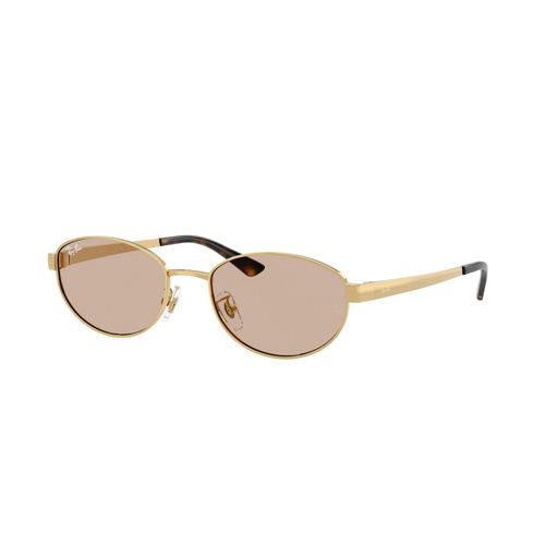 Ray-Ban RB3774D 001/3-55 Arista Gold / Light Brown Lenses