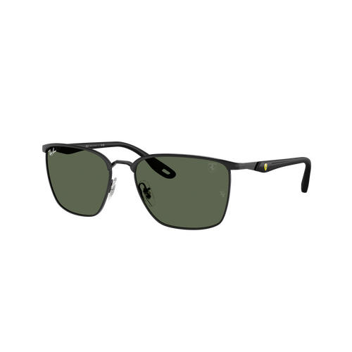 Ray-Ban RB3673M F11771-56 Scuderia Ferrari Collection Black / Green Lenses