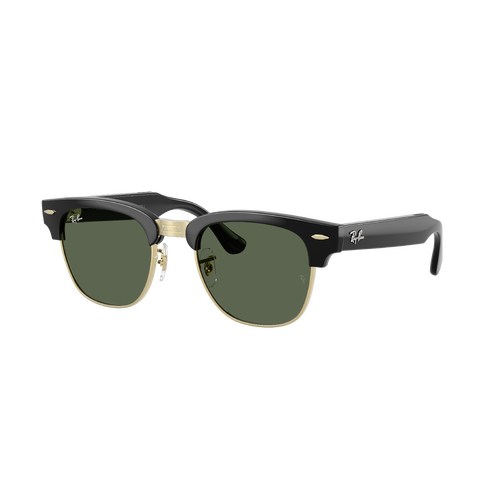 Ray-Ban x Meta Audio (Gen 3) Clubmaster RW7004 601/71-51 Shiny Black / G15 Green Lenses