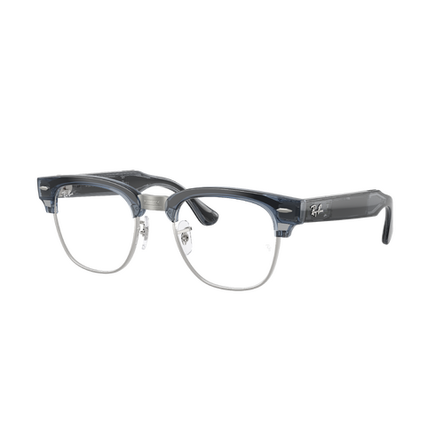 Ray-Ban x Meta Audio (Gen 3) Clubmaster RW7004 6929MF-51 Transparent Sky Blue / Sapphire Transition Photochromic Lenses