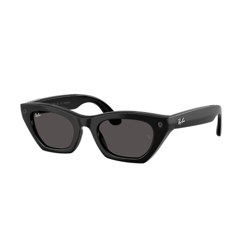 Ray-Ban x Meta (Gen 3) Zena RW4015 601/87-49 Shiny Black / Grey Lenses