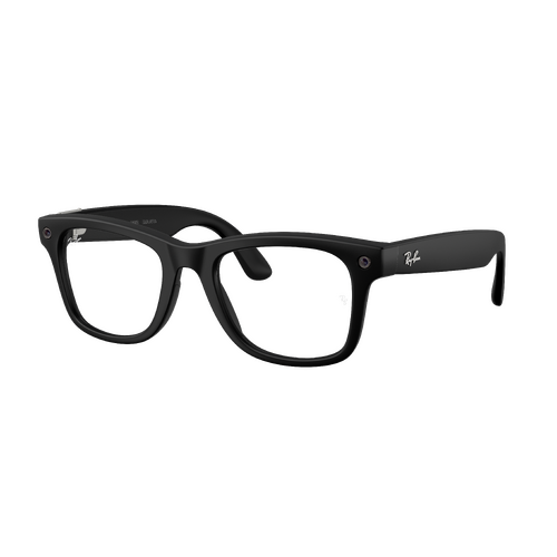 Ray-Ban x Meta (Gen 3) Wayfarer RW4011 601S1M-50 Matte Black / Graphite Green Transition Photochromic Lenses