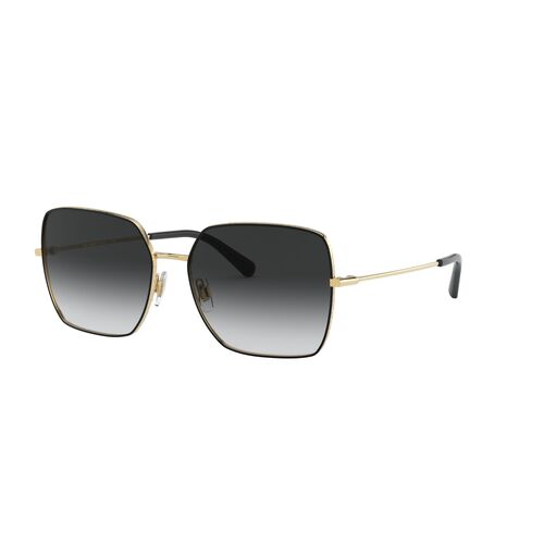 Dolce & Gabbana DG2242 13348G-57 Black / Light Grey Gradient Black Lenses