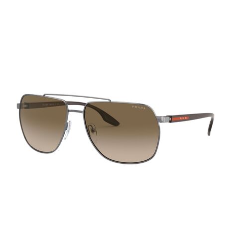 Prada Linea Rossa PS55VS 5AV1X1-62 Gunmetal / Brown Gradient Lenses