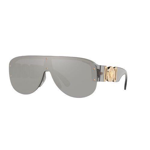 Versace VE4391 311/6G-48 Transparent Grey / Light Grey Mirror Silver Lenses