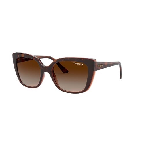 Vogue VO5337S 238613-53 Dark Havana / Brown Gradient Lenses