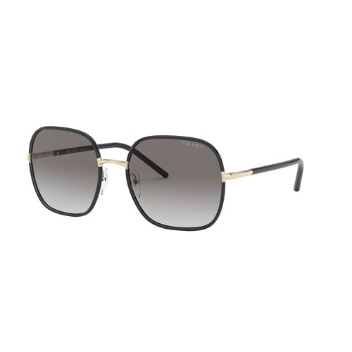 Prada PR67XS AAV0A7-58 Pale Gold w Black / Grey Gradient Lenses