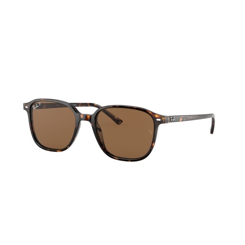 Ray-Ban RB2193 902/57-53 Leonard Matte Tortoise / Classic Brown B-15 Polarised Lenses