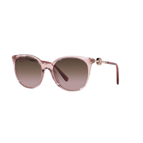 Versace VE4404 532214-55 Transparent Pink / Violet Gradient Brown Lenses