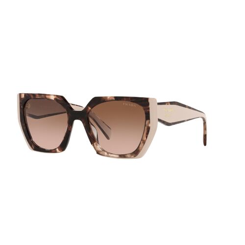 Prada PR15WS 01R0A6-54 Caramel Tortoise w Powder / Brown Gradient Lenses