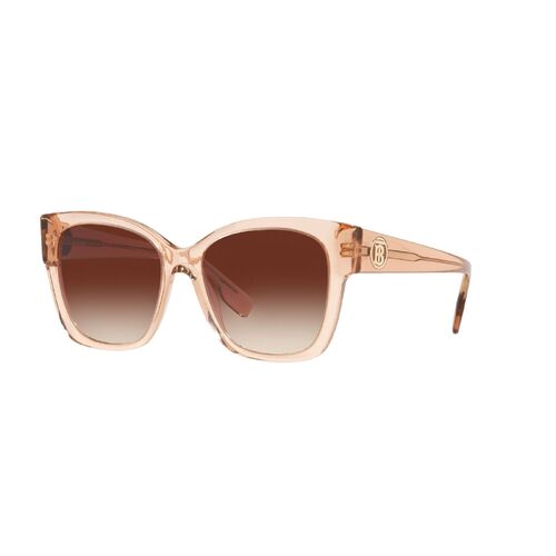 Burberry Ruth BE4345F 335813-56 Peach / Brown Gradient Lenses