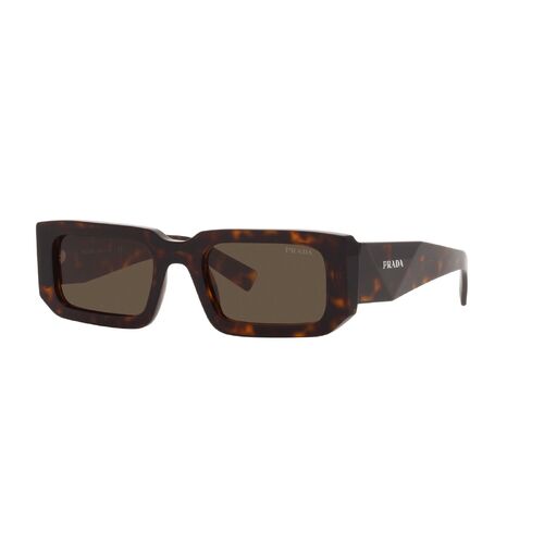 Prada PR06YS 2AU8C1-53 Tortoise / Dark Brown Lenses