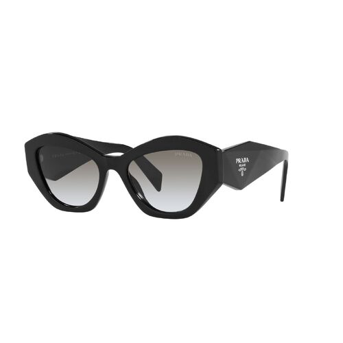 Prada PR07YS 1AB0A7-53 Black / Grey Gradient Lenses