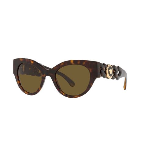 Versace VE4408 108/73-52 Havana / Dark Brown Lenses