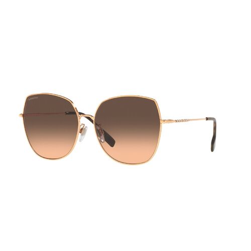 Burberry BE3136D 1337G9-60 Rose Gold / Violet Gradient Lenses