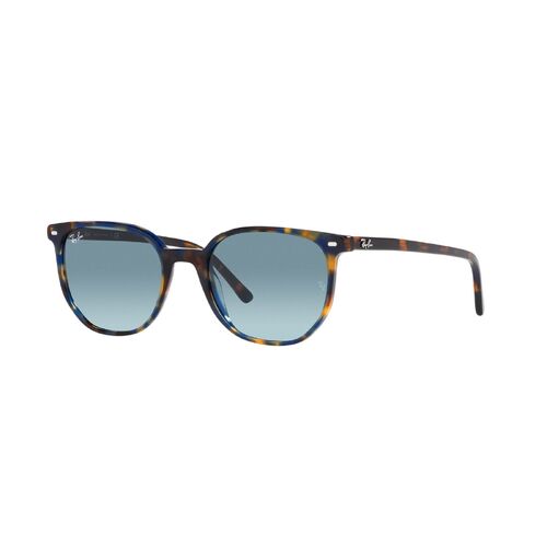 Ray-Ban RB2197 13563M-52 Elliot Yellow & Blue Havana / Blue Gradient Grey Lenses