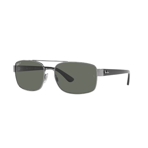 Ray-Ban RB3687 004/58-61 Gunmetal / Green Polarised Lenses