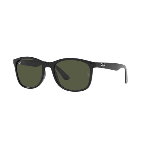 Ray-Ban RB4374 601/31-56 Black / Green Lenses