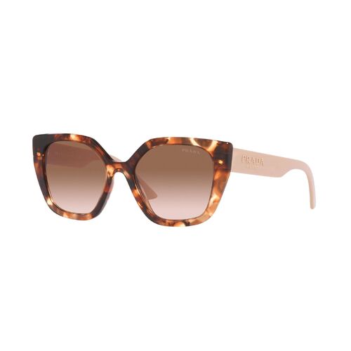 Prada PR24XS 07R0A6-52 Caramel Tortoise / Brown Gradient Lenses