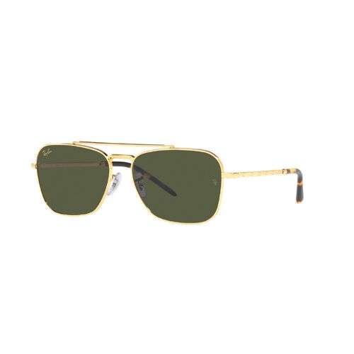 Ray-Ban RB3636 919631-58 New Caravan Legend Gold / Green Lenses