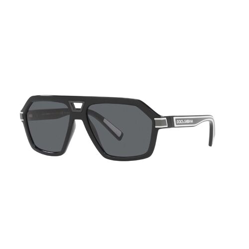 Dolce & Gabbana DG6176 501/81-58 Black / Dark Grey Polarised Lenses