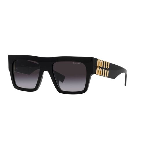 Miu Miu MU10WS 1AB5D1-55 Black / Grey Gradient Lenses