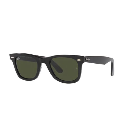 Ray-Ban RB2140 135831-50 Wayfarer Black / Green Lenses