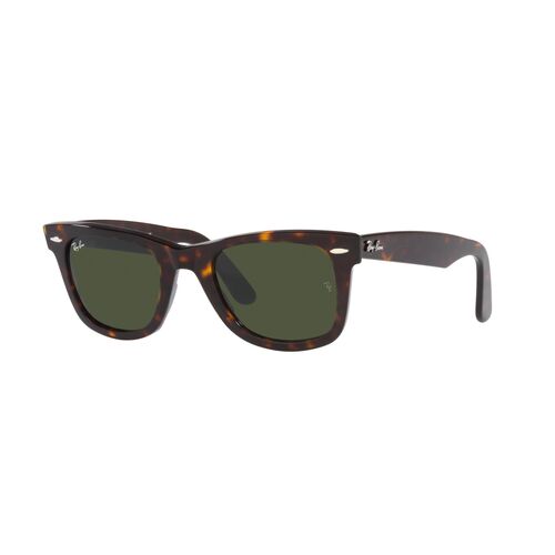 Ray-Ban RB2140 135931-50 Wayfarer Havana / Green Lenses