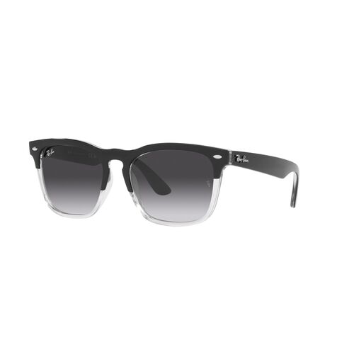 Ray-Ban RB4487 66308G-54 Steve Black On Transparent / Grey Gradient Lenses