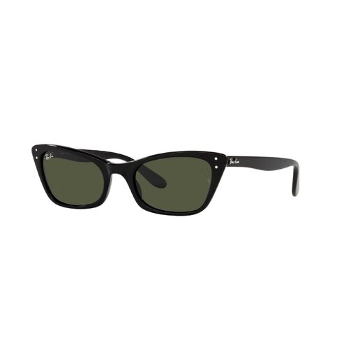 Ray-Ban RB2299 901/31-55 Lady Burbank Black / Green Lenses