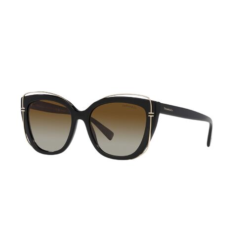 Tiffany & Co TF4148 8364T5-54 Black / Brown Gradient Polarised Lenses