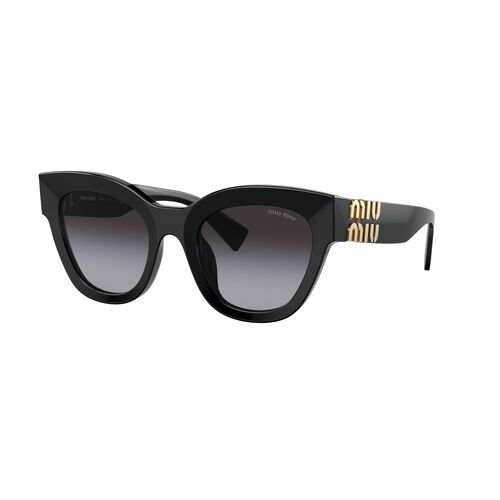 Miu Miu MU01YS 1AB5D1-51 Black / Grey Gradient Lenses