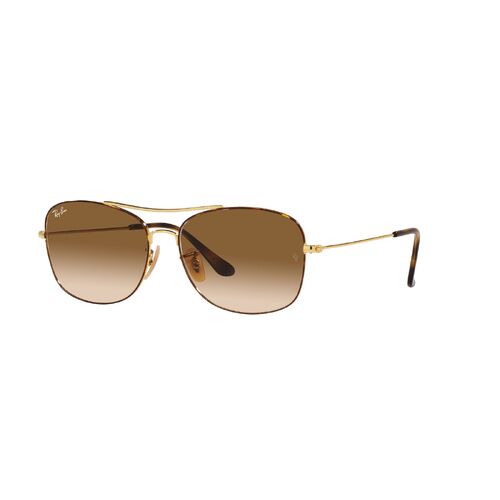 Ray-Ban RB3799 912751-57 Havana On Arista / Clear Brown Gradient Lenses
