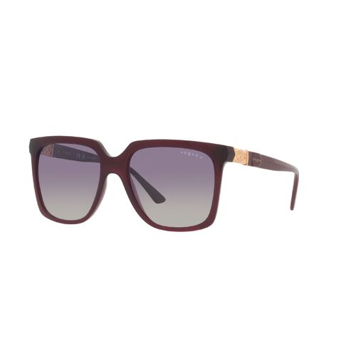 Vogue VO5476SB 29898J-54 Transparent Cherry / Grey Gradient Violet Polarised Lenses