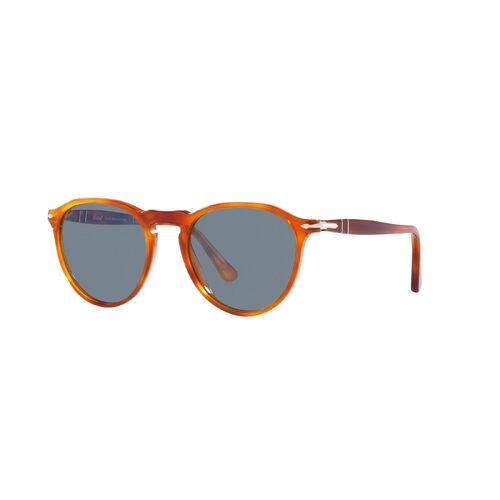 Persol PO3286S 96/56-53 Terra Di Siena / Light Blue Lenses